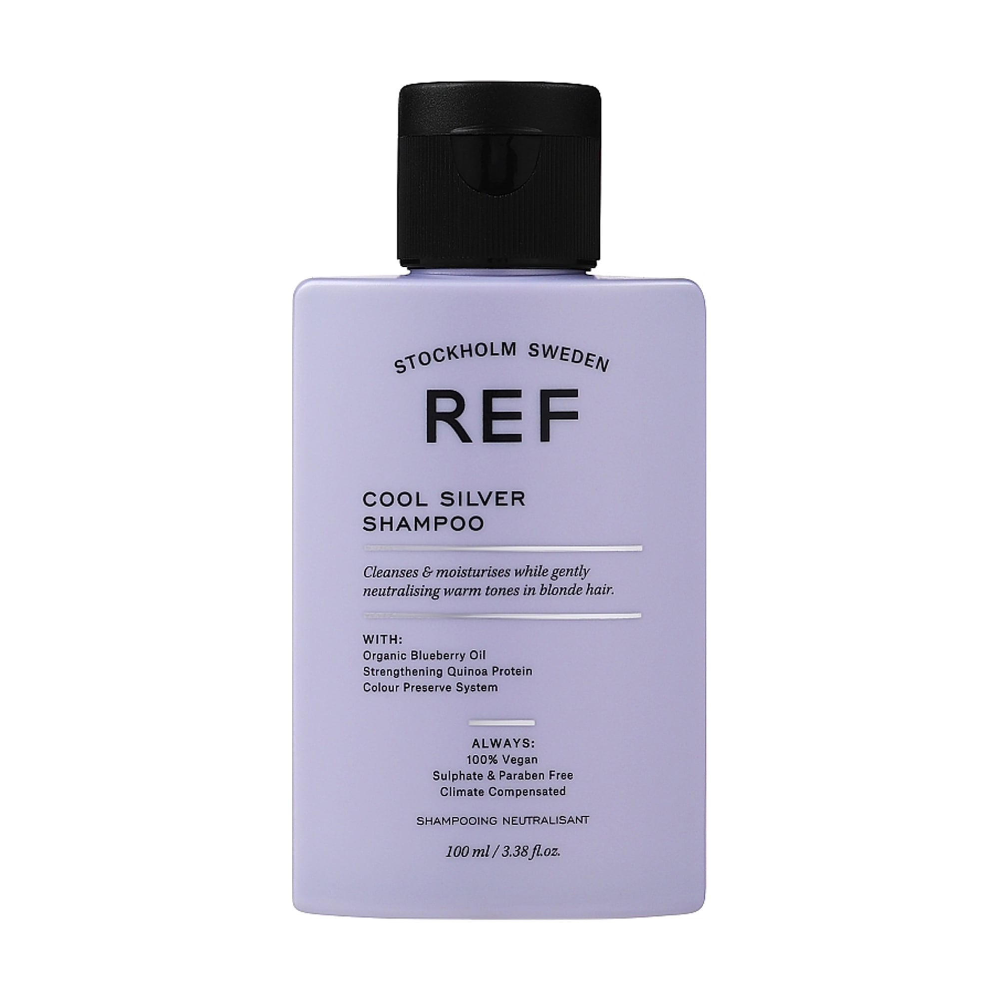 Уцінка! Шампунь з антижовтим ефектом REF Cool Silver Shampoo для світлого, знебарвленного та сивого волосся, 100 мл